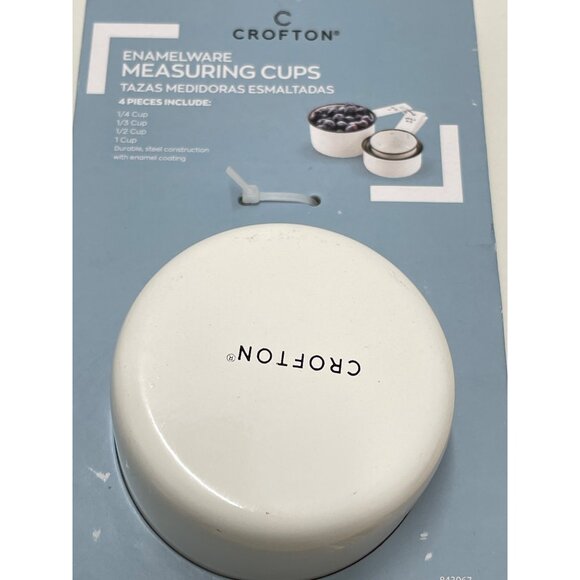 Crofton Enamelware Measuring Cups & Spoons Set‎ New With Tags! - Picture 7 of 7